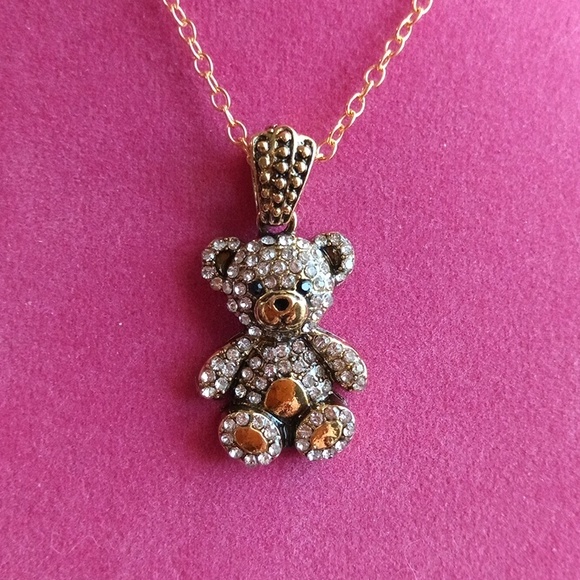 Teddy Bear Necklace - Picture 2 of 6